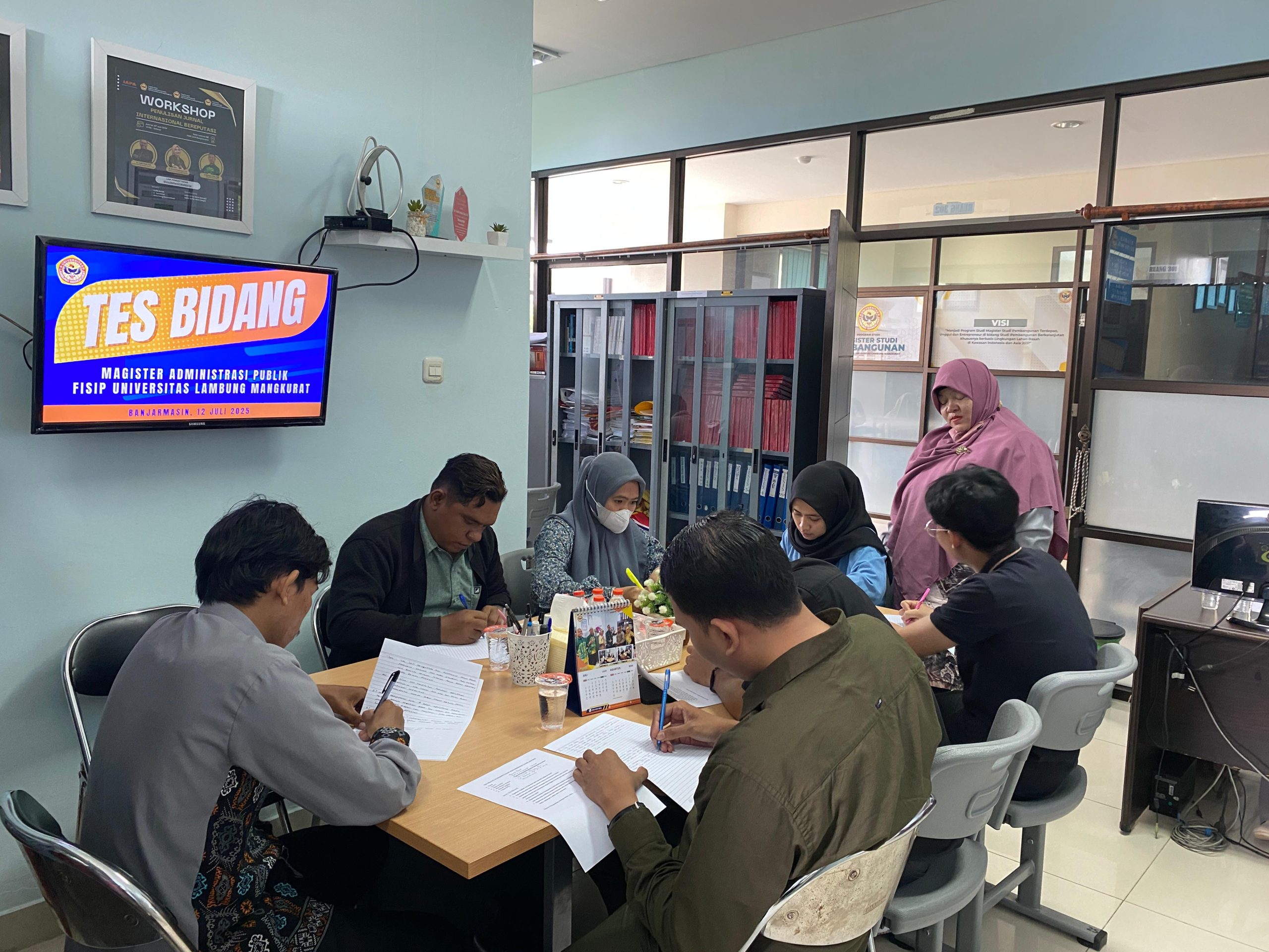 Kegiatan Tes Bidang Semester Ganjil Tahun 2025/2025